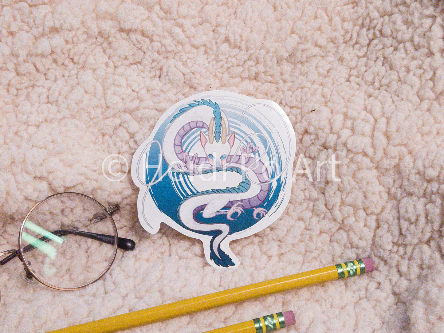 River Dragon - Sticker