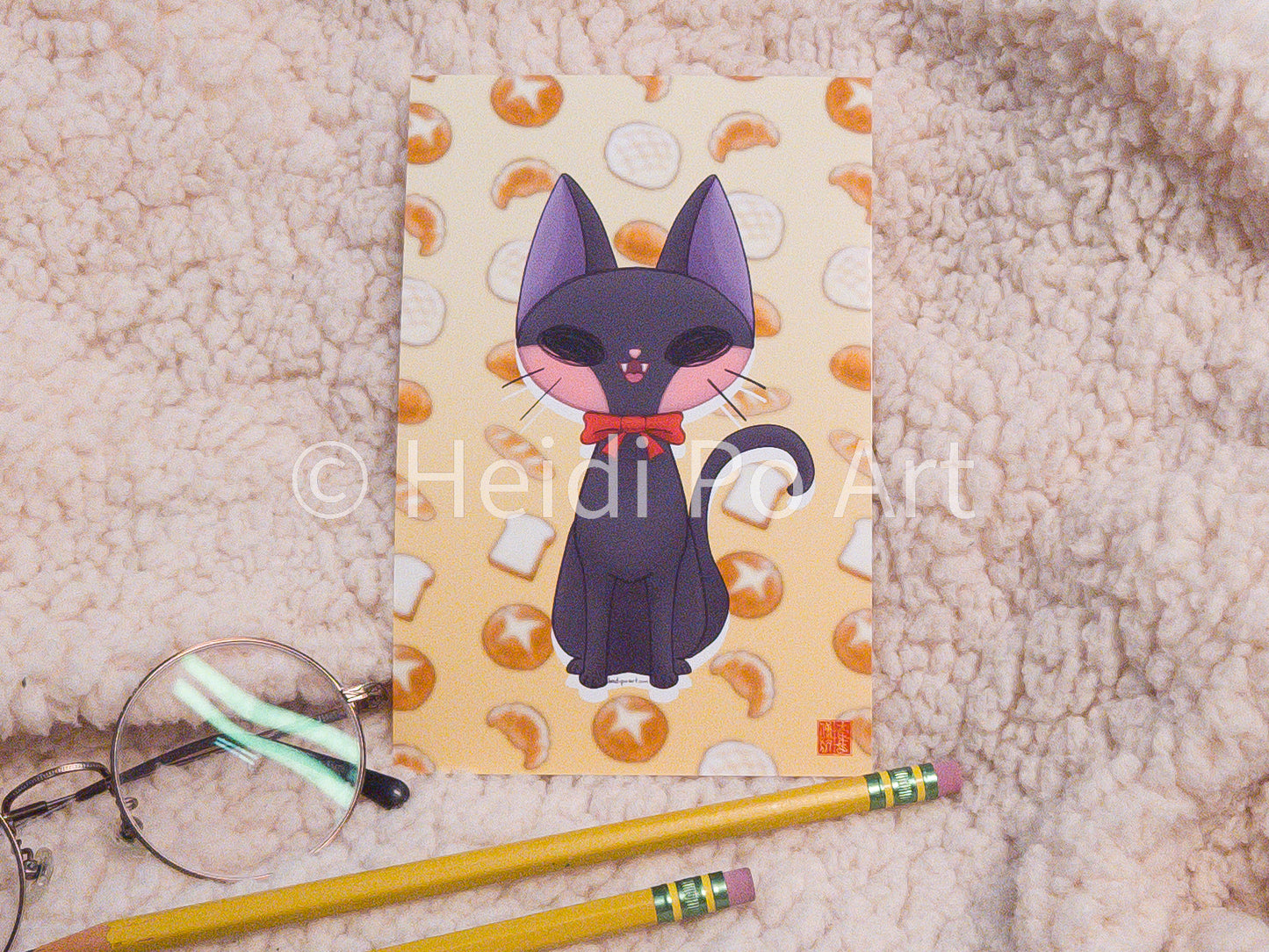 Delivery Witch's Familiar - Print