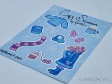 Load image into Gallery viewer, Cozy Winter Sticker Sheets