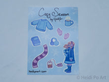 Load image into Gallery viewer, Cozy Winter Sticker Sheets