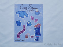Load image into Gallery viewer, Cozy Winter Sticker Sheets