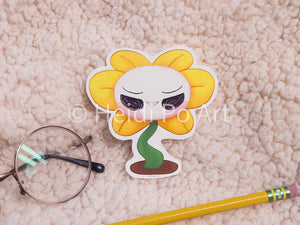 Smug Flower - Sticker