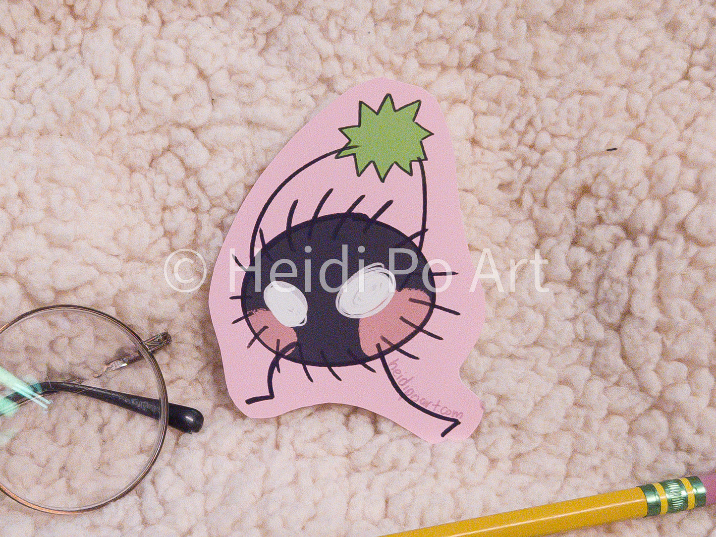 Green Konpeito - Sticker