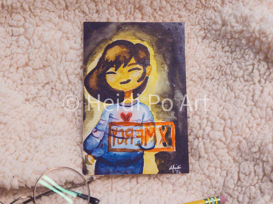 The Human Watercolor - Print