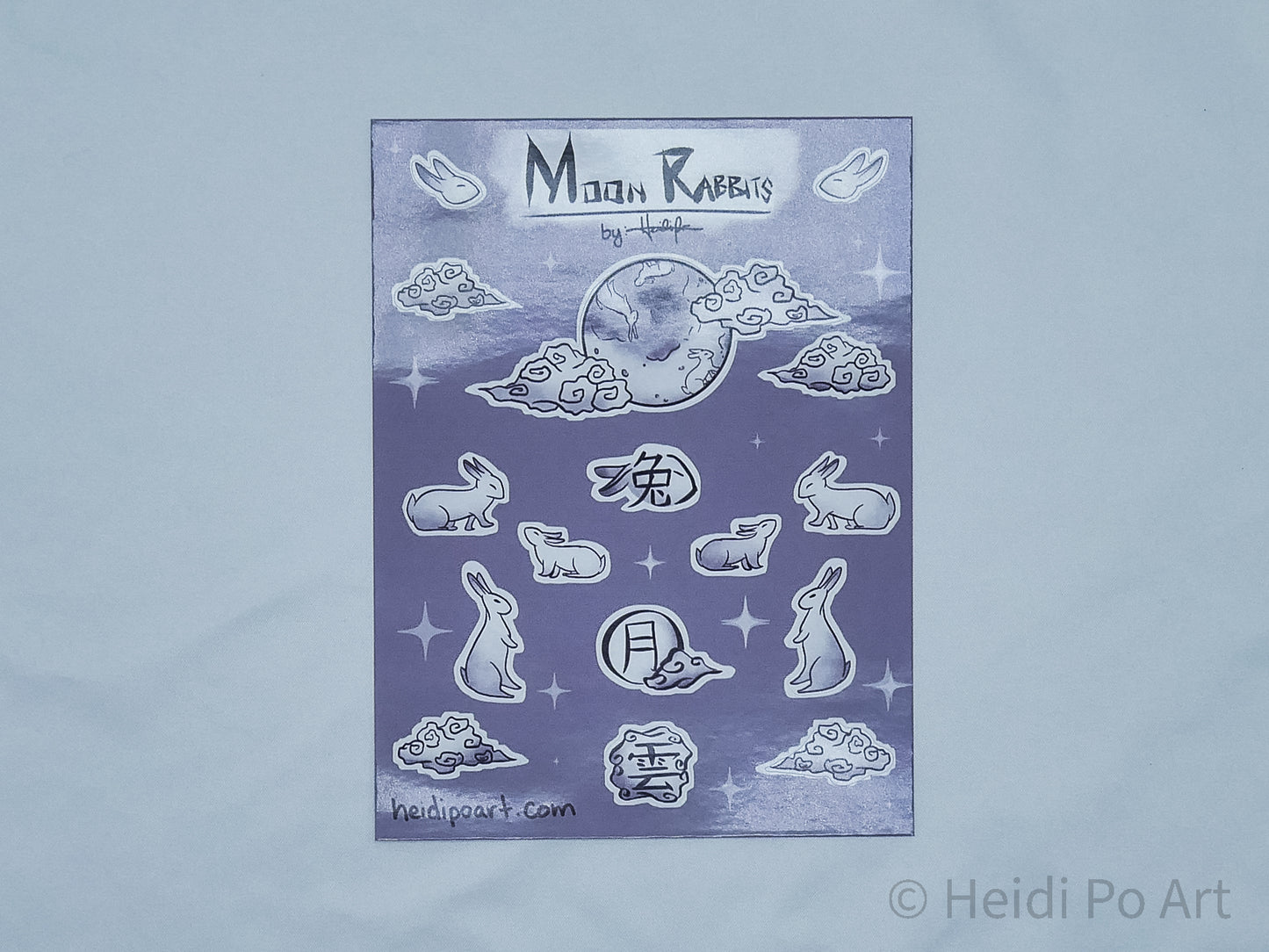 Moon Rabbits Sticker Sheets