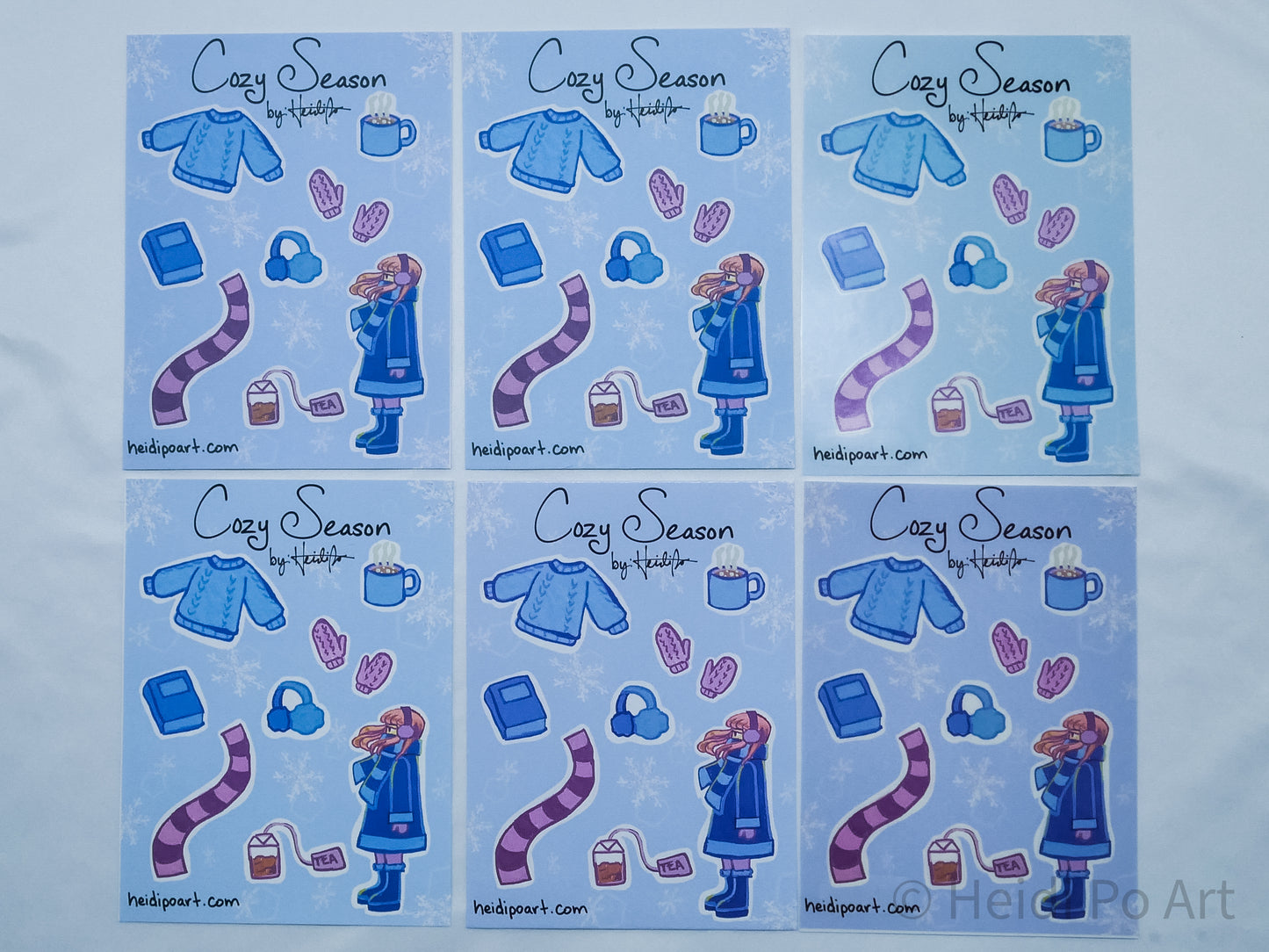 Cozy Winter Sticker Sheets