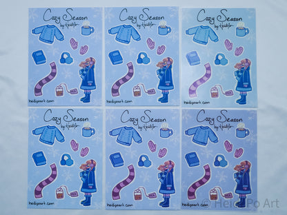 Cozy Winter Sticker Sheets