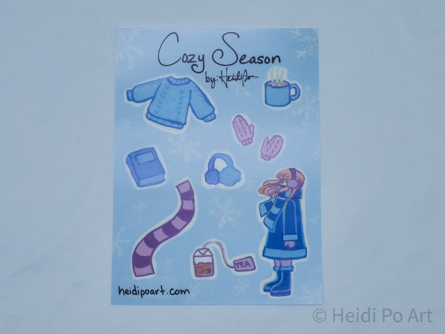 Cozy Winter Sticker Sheets