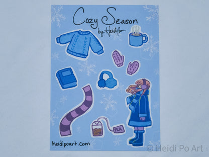 Cozy Winter Sticker Sheets