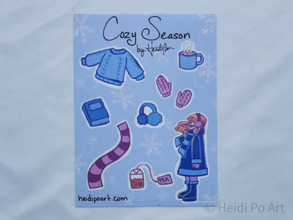 Cozy Winter Sticker Sheets