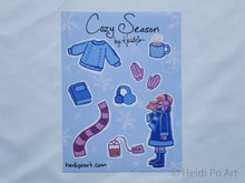 Load image into Gallery viewer, Cozy Winter Sticker Sheets
