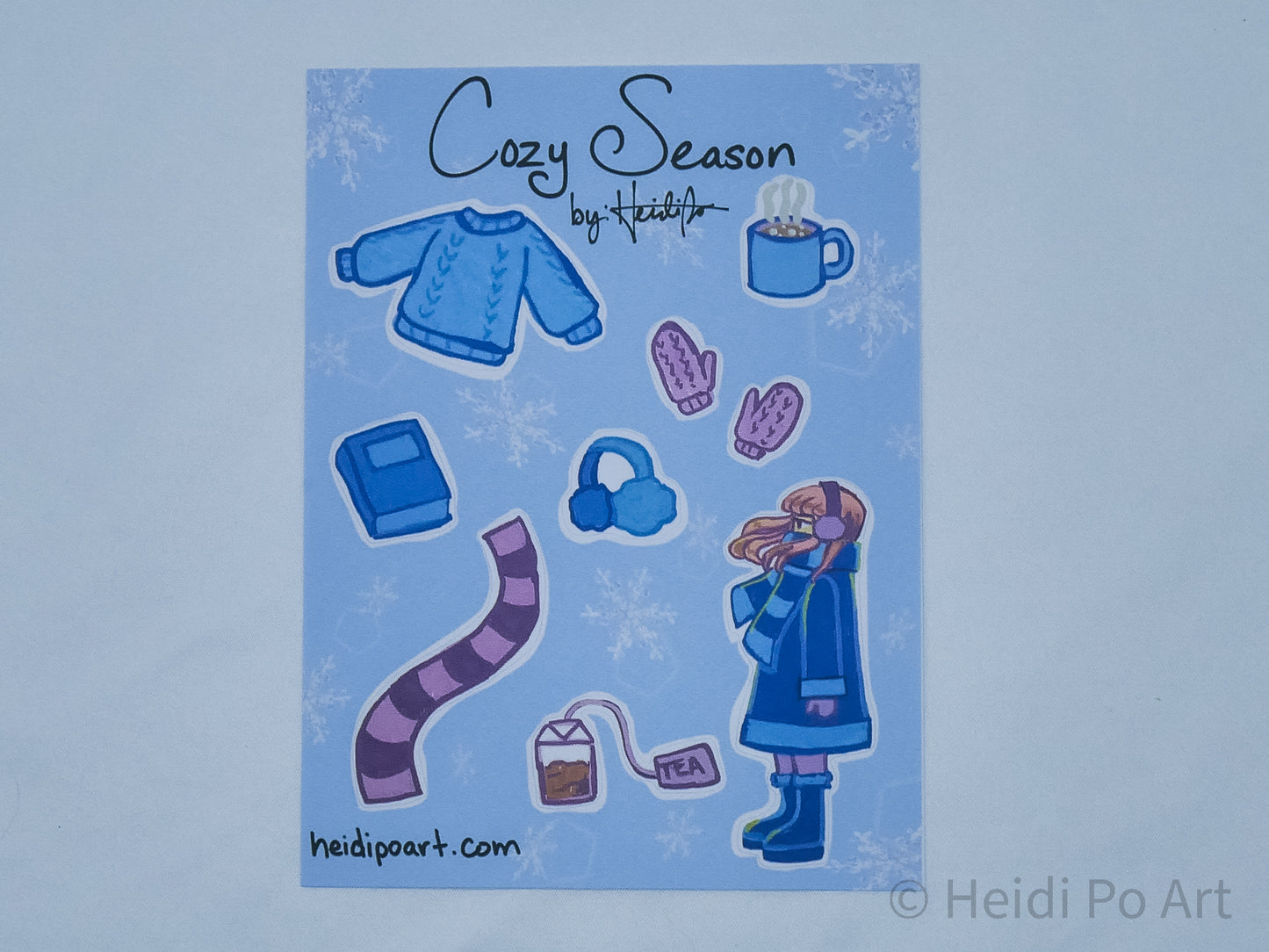 Cozy Winter Sticker Sheets