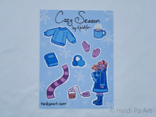 Load image into Gallery viewer, Cozy Winter Sticker Sheets

